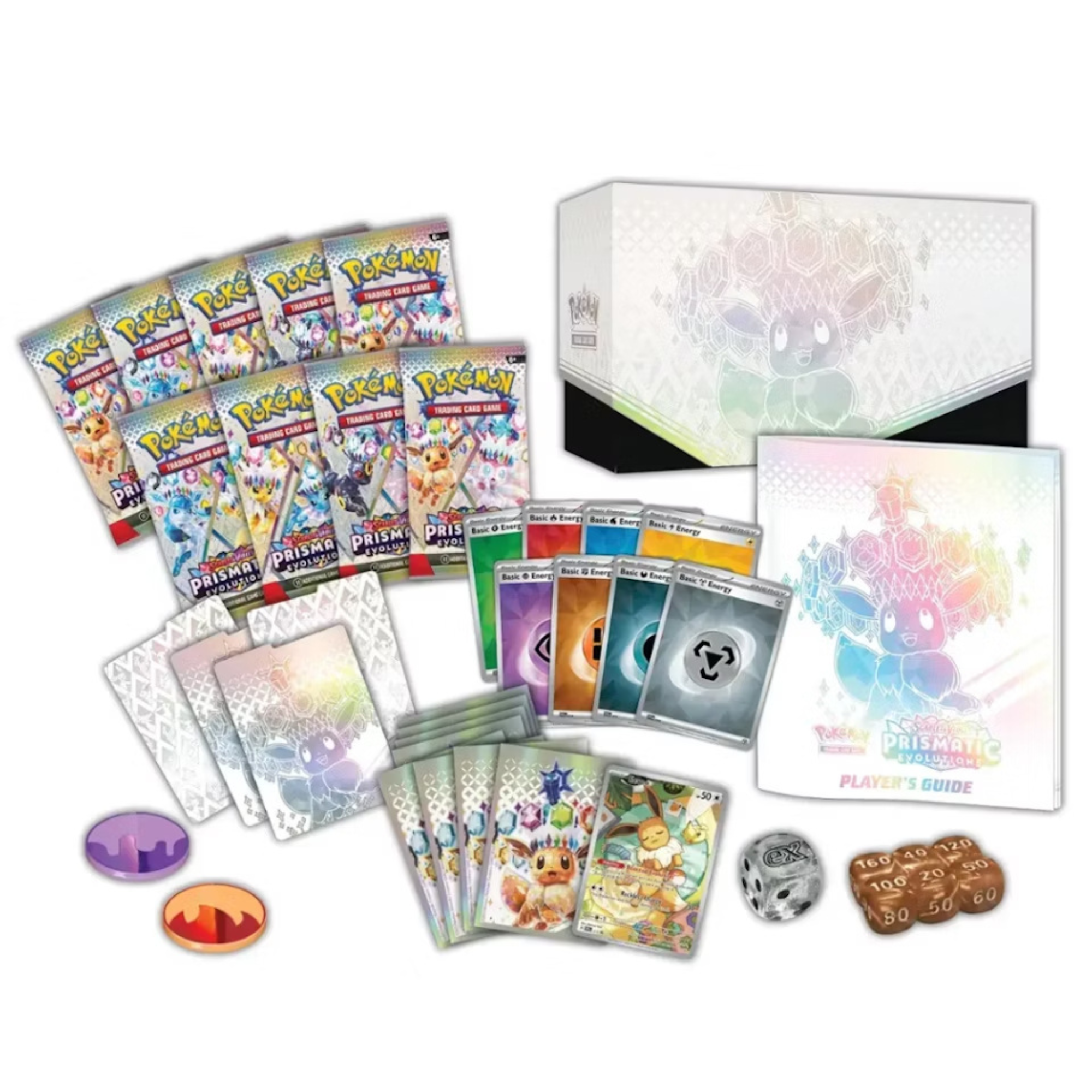 Pokemon TCG Scarlet & Violet Prismatic Evolutions Elite Trainer Box