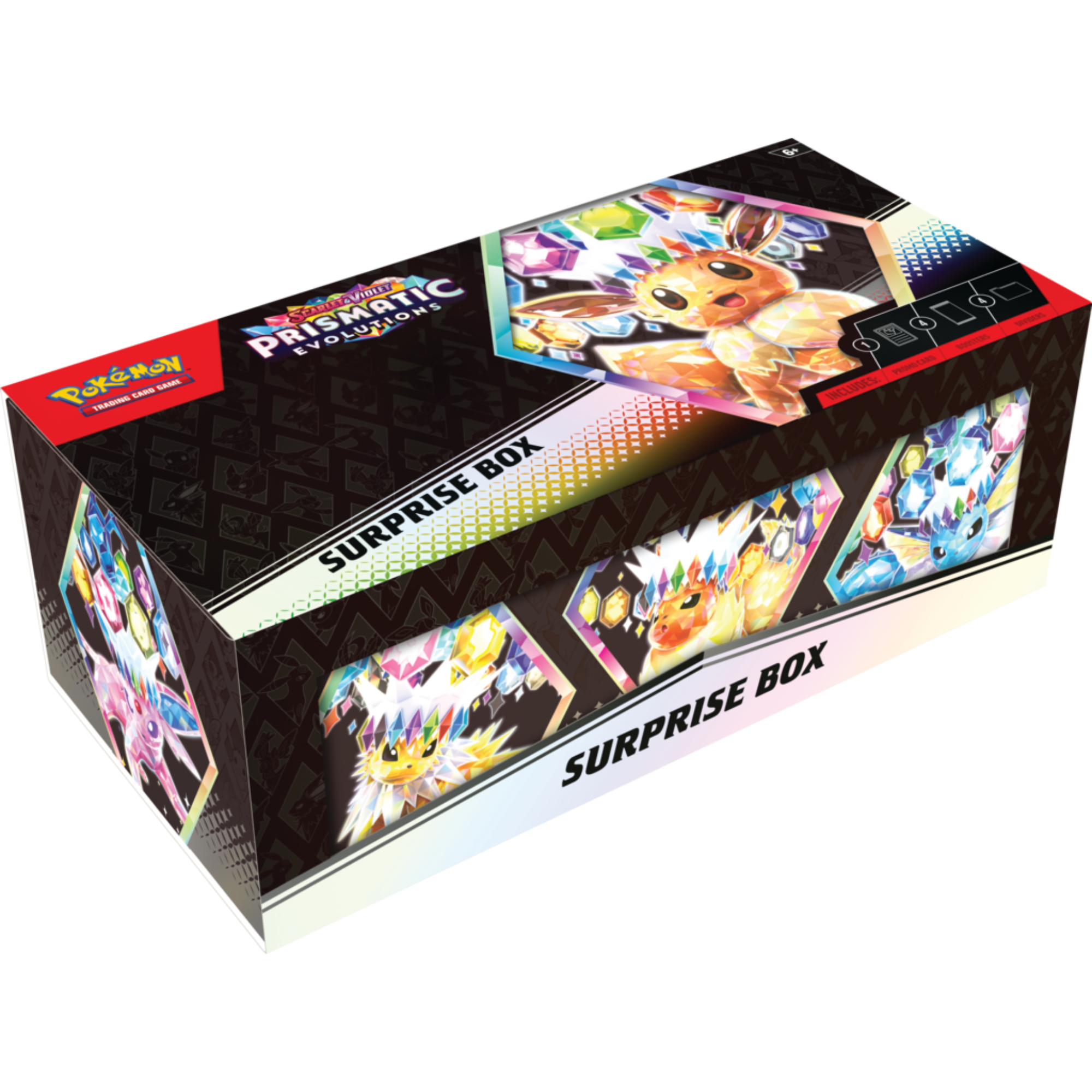 Pokemon TCG Scarlet & Violet Prismatic Evolutions Surprise Box Collection