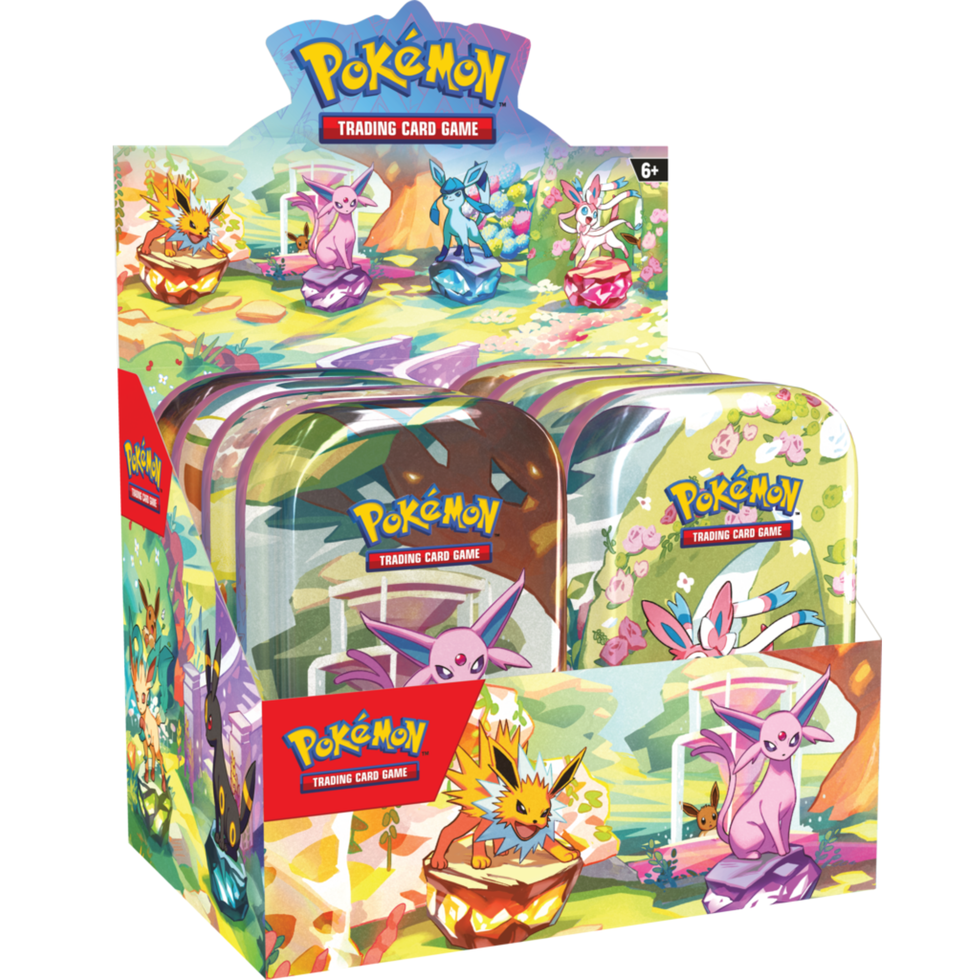 Pokemon TCG Scarlet & Violet Prismatic Evolutions Mini Tin BUNDLE 